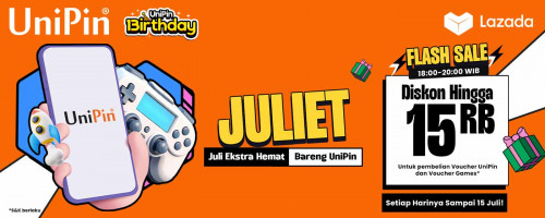 JULIET (Juli Ekstra Hemat) - Flash Sale Setiap Hari Diskon Hingga 15Ribu